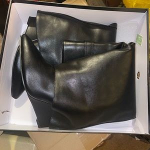 AZALEA WANG ‘Stuck on You’ Wedge Boot(Shark Boot)